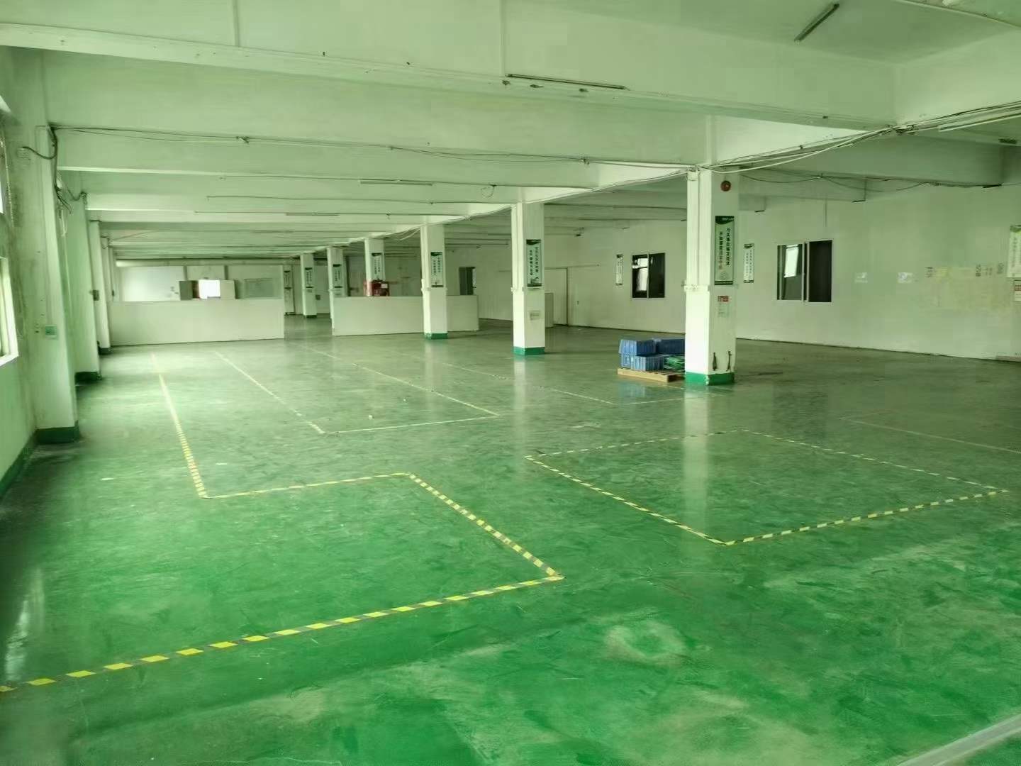 福永桥头工业园独门独院楼上1600平厂房出租仅20元/平